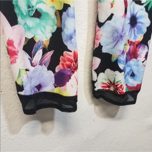 OLD NAVY ACTIVE GODRY Floral Pants Small - Picture 3 of 8
